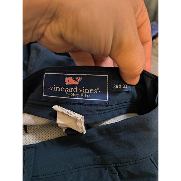 Vineyard Vines Golf Performance Slacks Men's  36 x 32 Navy - Picture 8 of 8